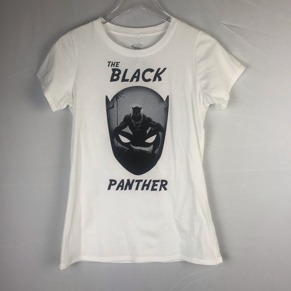 Black Panther Fitted Marvel T Shirt S